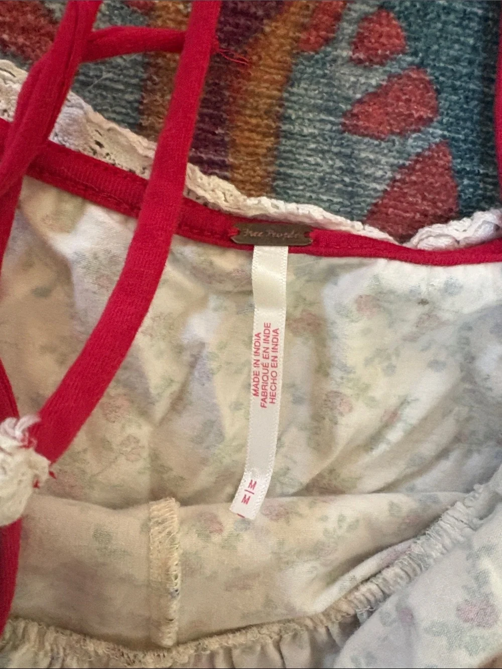 Free People Sammi Tank in antique ivory M